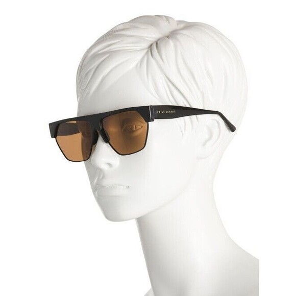 Prive Revaux' Black "Spicy" Polarized Women's Aviator Sunglasses - NEW - Picture 1 of 4